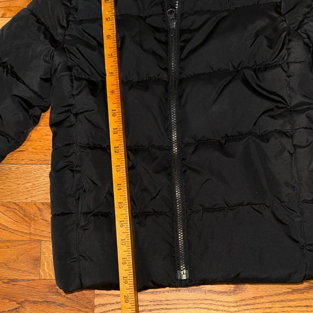 GAP Kids‎ Black Hooded Puffer Jacket size XS